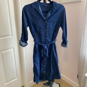 RW & Co. Denim Dress with Pockets